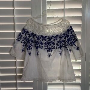 Embroidered blouse